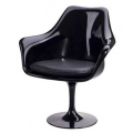 Cadeira Saarinen c/ braço com almofada no assento